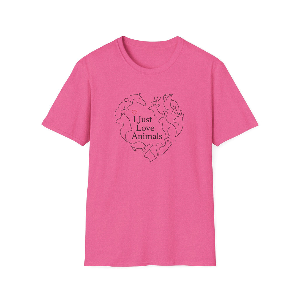 I Just Love Animals T-Shirt