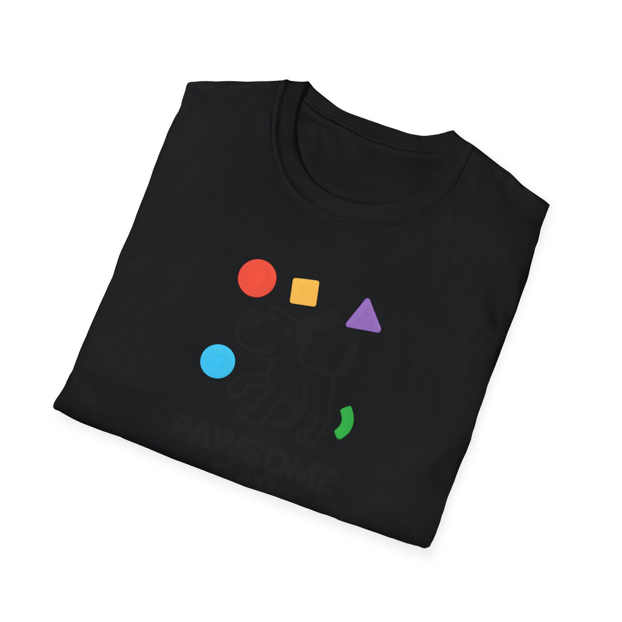 Unicorn with colorful shapes T-Shirt