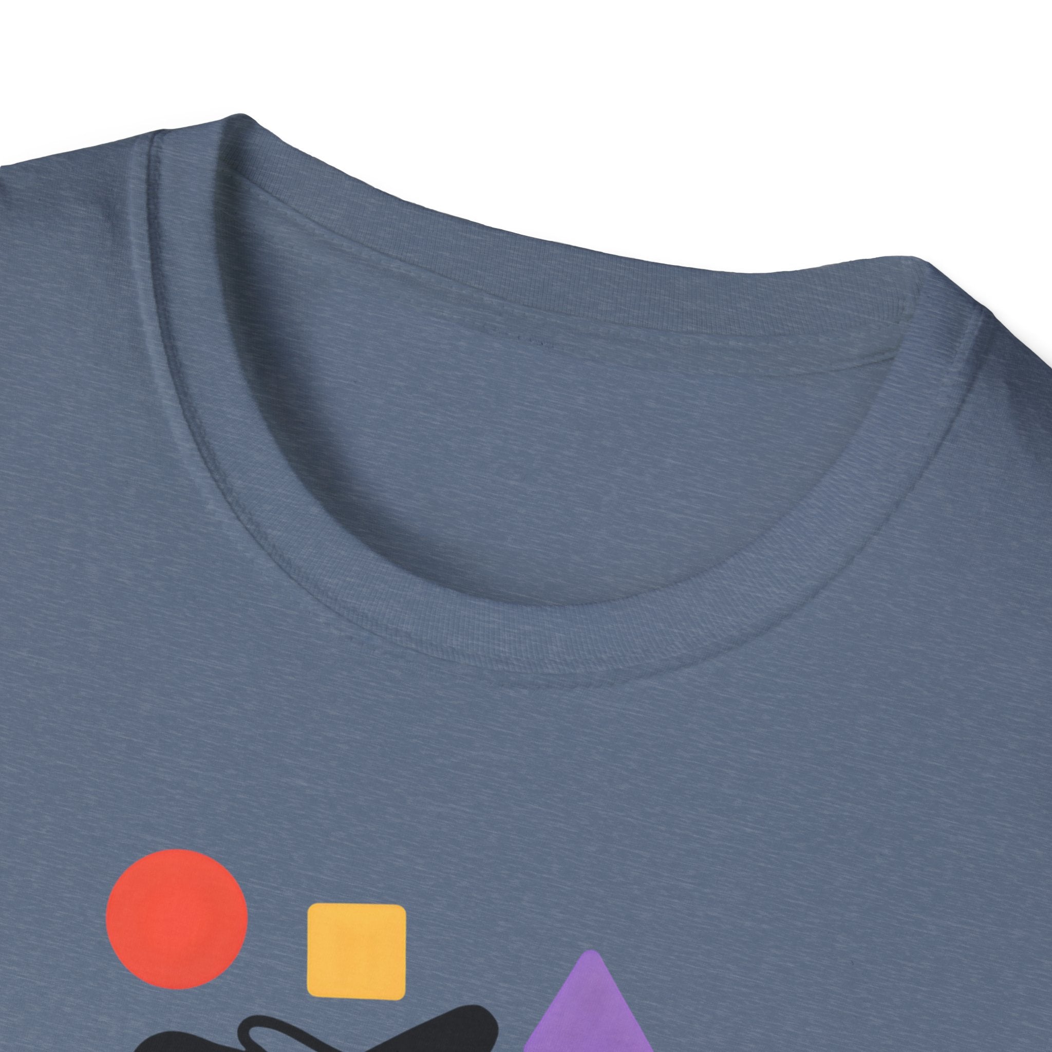 Unicorn with colorful shapes T-Shirt