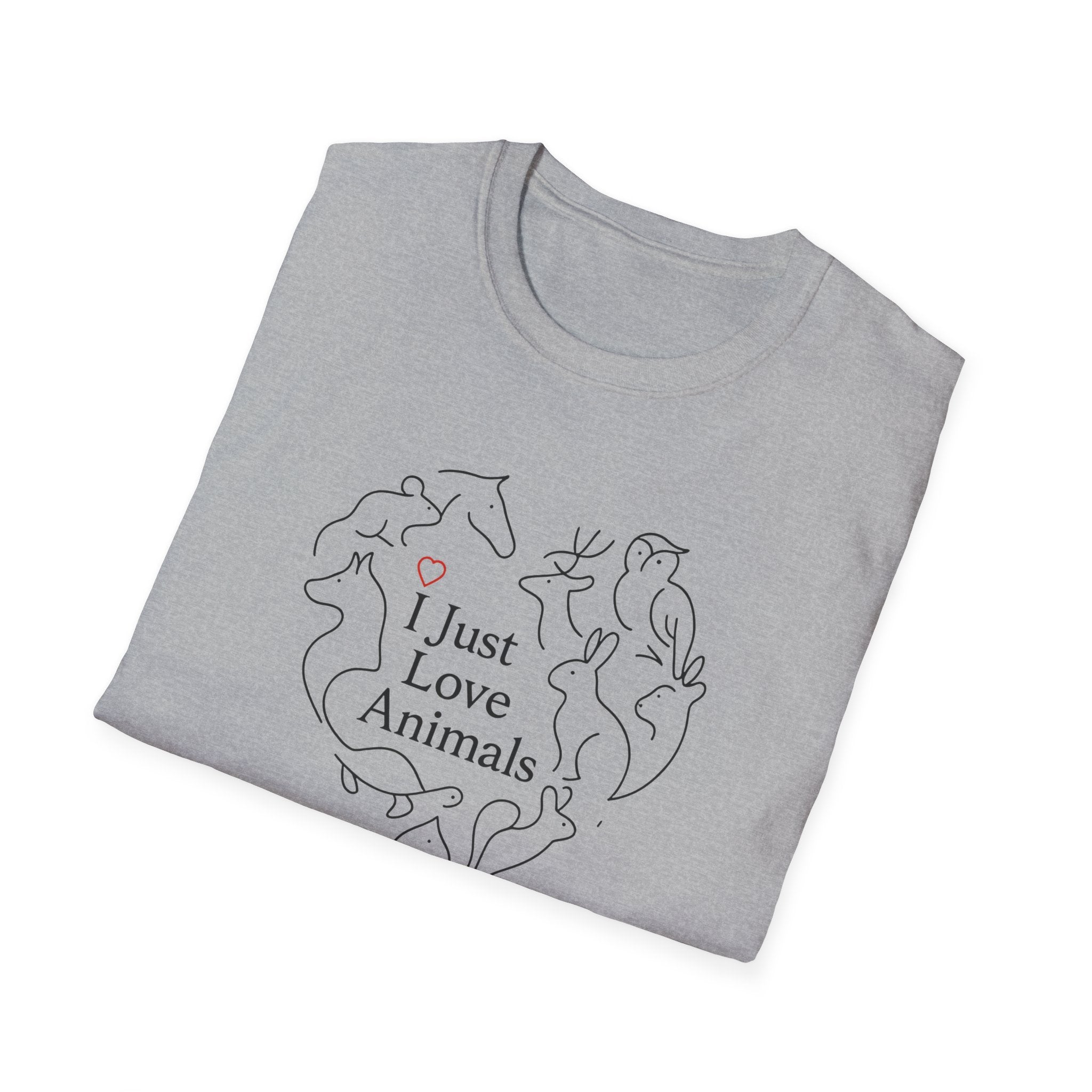I Just Love Animals T-Shirt